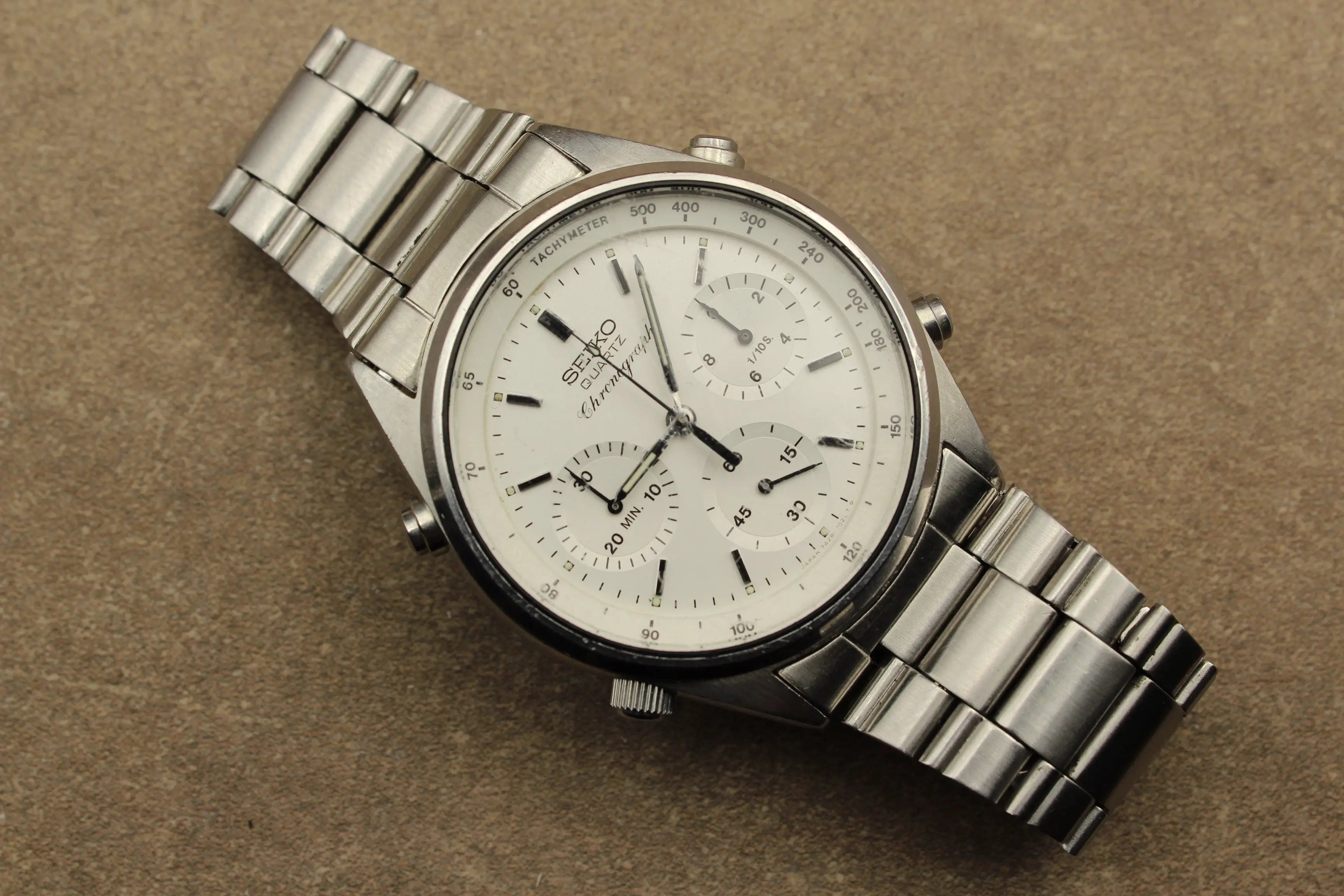 Seiko vintage 7A28 7020 rare James Bond (A View to a Kill) James