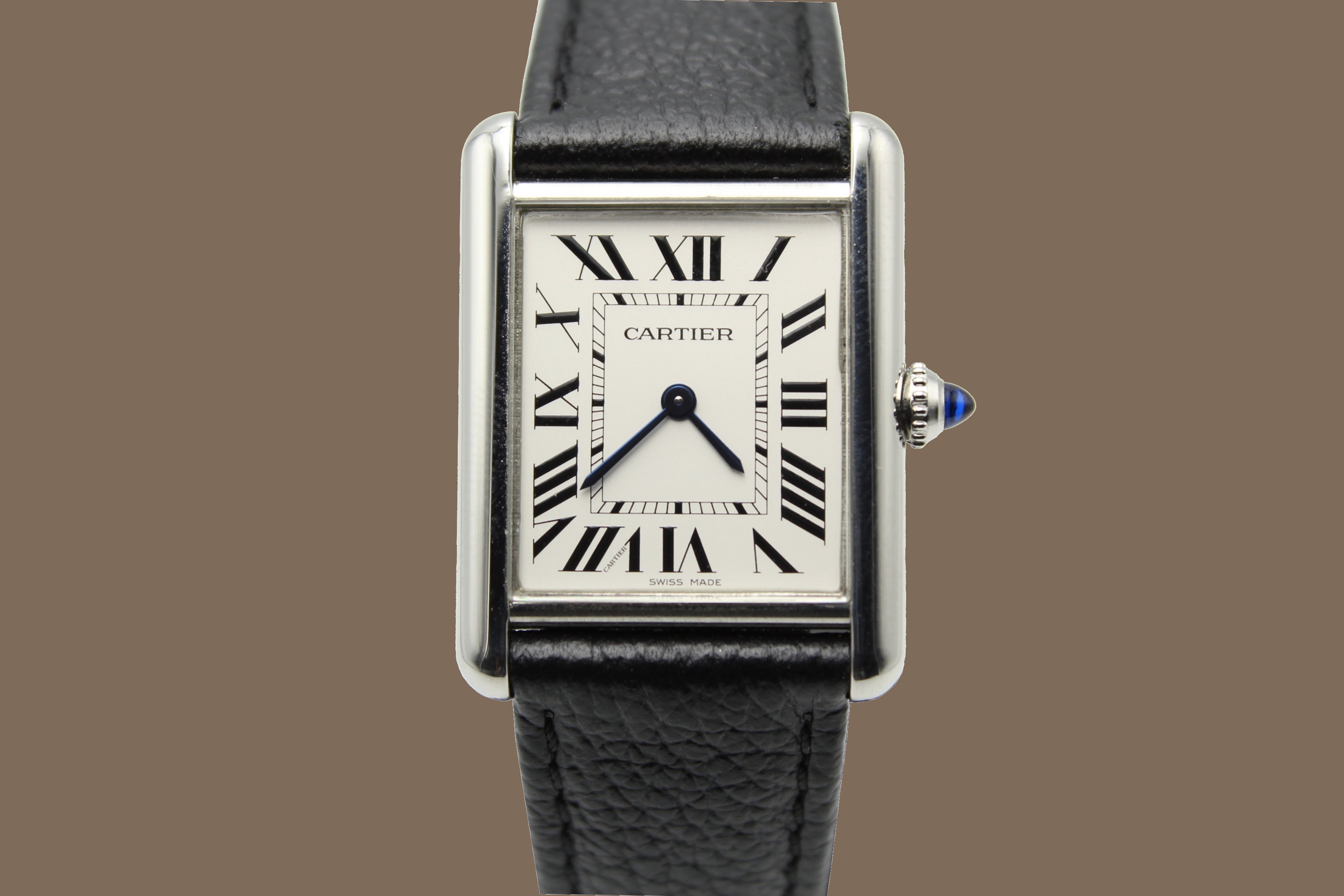 Luxury Cartier watches for men and women – Santos, Tank, Ballon Bleu, Rotonde, Diver, and Pasha models – new and preowned authentic timepieces for sale online at Prestige and Time France