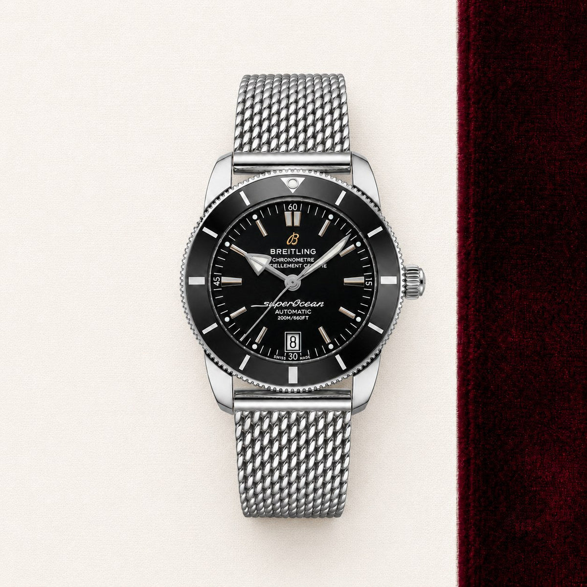 Breitling Superocean Heritage II — Noir