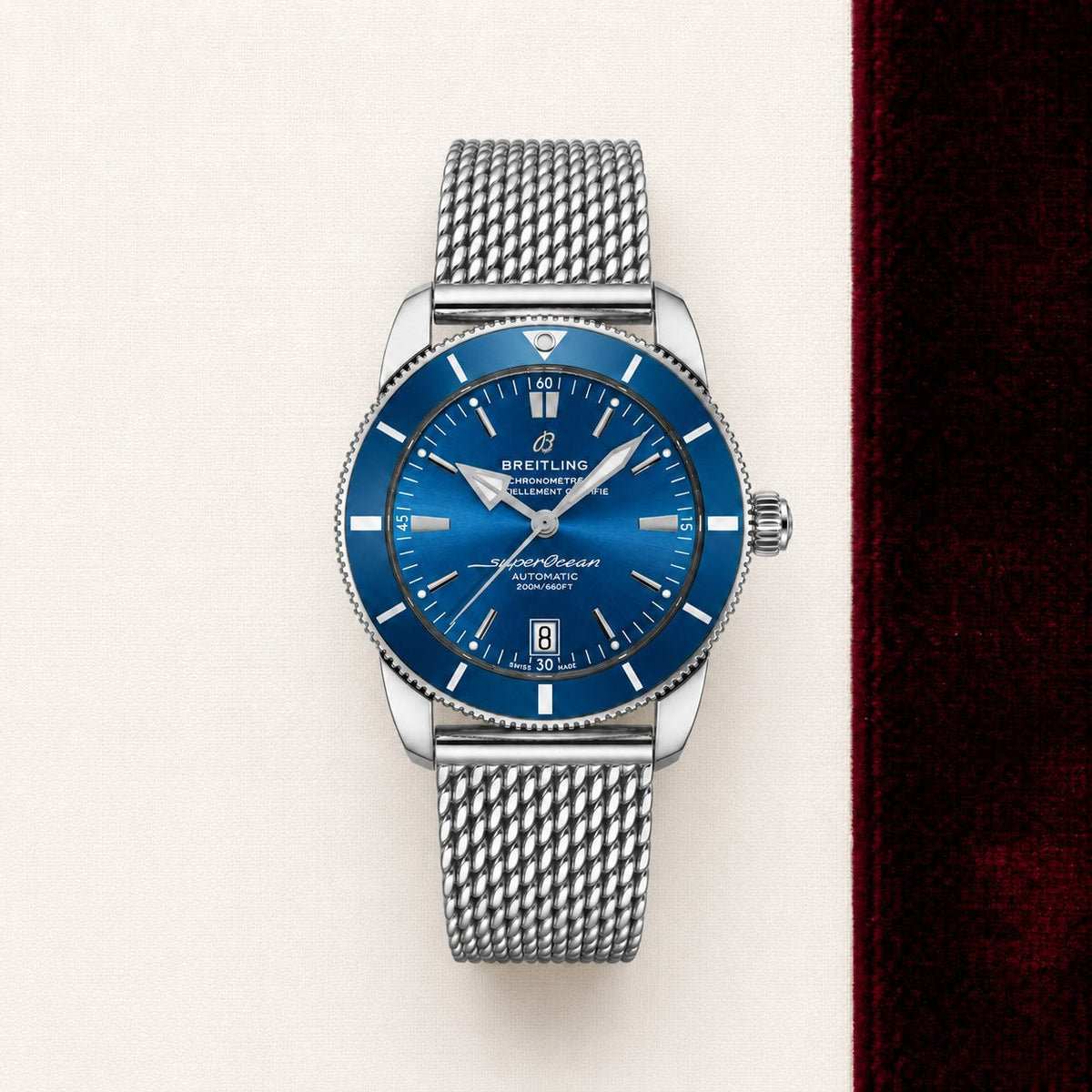 Breitling Superocean Heritage II — Bleu