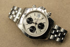 Montre Tudor Prince Date Chronograph Small Block référence 79280P en acier inoxydable avec cadran noir et sous-compteurs contrastés, chronographe automatique suisse au design vintage inspiré des modèles Rolex Daytona, idéale pour collectionneur et investissement horloger de luxe | Tudor Prince Date Chronograph Small Block reference 79280P stainless steel watch with black dial and contrasting subdials, automatic Swiss chronograph inspired by vintage Rolex Daytona models, perfect for collectors and luxury wat