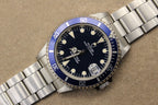 Montre Rolex Submariner acier inoxydable cadran tritium crème – couronne Rolex et fond de boîte authentiques
